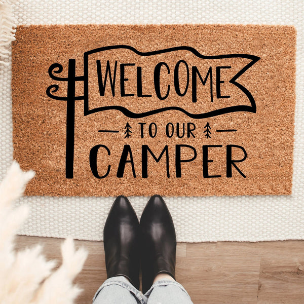 Welcome To Our Camper Doormat, Housewarming Gift