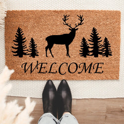 Wozoro Doormat Camping Personalized RV There Yet Happy Camper Size