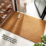Funny Coir Doormat Hope You Like Big Ass Dogs Front Door Mat Entryway  Outdoor Mat with Heavy Duty Front Porch Welcome Mats Entry Natural Coconut  Brown